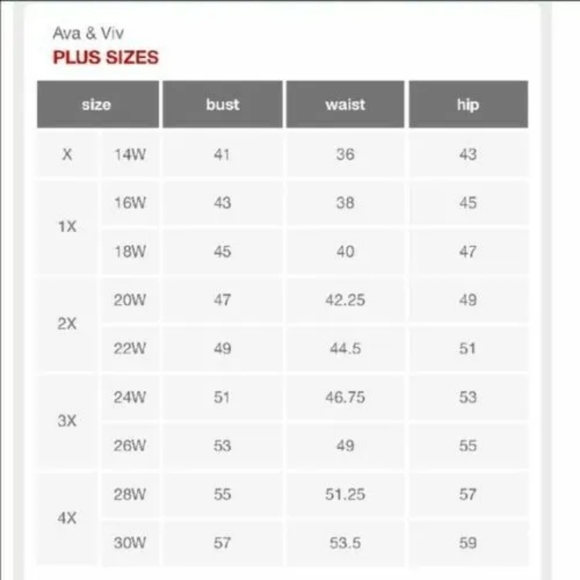 Ava & Viv Crewneck Striped Top - Picture 6 of 6